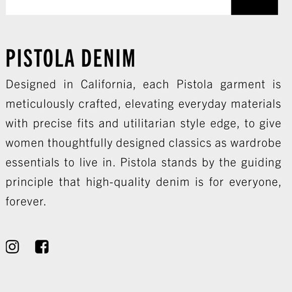 Pistola Button Front Aline High Rise Skinny - Picture 12 of 16